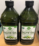 2 BOTTLES Wellsley Farms Organic Extra Virgin Olive Oil 2L Bottle Frying Cooking