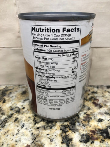 6 CANS Castleberry's Original Corned Beef Hash 15 oz Can Egg Sandwich Stew