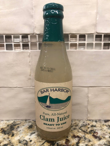 4 Bottles of Bar Harbor Clam Juice, 8 oz