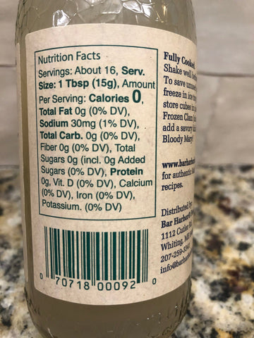 4 Bottles of Bar Harbor Clam Juice, 8 oz
