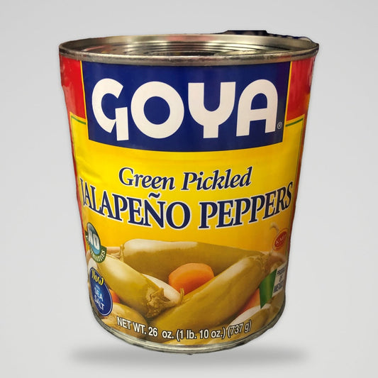 Goya Green Pickled Jalapeno Peppers, 26 oz