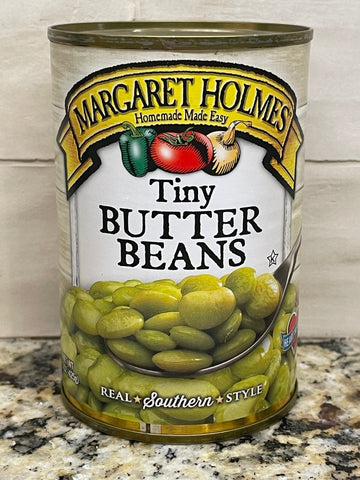 6 CANS Margaret Holmes Southern Style Tiny Butter Beans 15 oz Can Lima