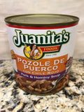 4 CANS Juanitas Pozole de Puerco Pork & Hominy Soup 29.5 oz Stew