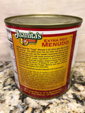 4 Cans Juanita's Extra Hot Menudo 25 oz
