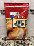 6 BAGS House Autry Beer Batter Fish Fry Mix 10 oz. Bag Flour Catfish