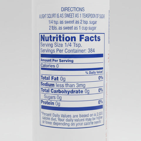6 Bottles of Smoky Mountain No Calorie Sweetener, 16 oz