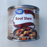 4 CANS Great Value Beef Stew 20 oz Can Brunswick Shepherd's Pie heat and eat