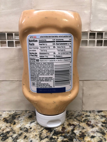 Heinz Kranch Dipping Sauce Ranch & Ketchup Sauce Mix 19 oz Bottle Fries