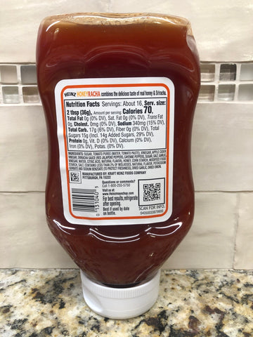 Heinz HoneyRacha Honey & Sriracha Saucy Sauce Mix 20.2 oz Bottle Fries