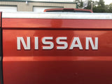 Silver Tailgate Sticker Decal for 86-98 Nissan HardBody D21 Pickup Truck Emblem