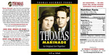 2 BOTTLES Thomas Gourmet Foods Marinade 14 oz Sauce Fish Chicken