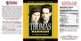 2 BOTTLES Thomas Gourmet Foods Marinade 14 oz Sauce Fish Chicken