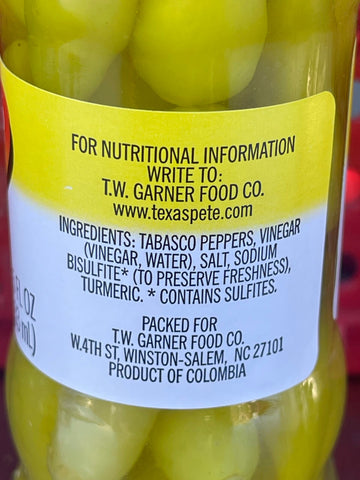 4 BOTTLES Texas Pete Pepper Sauce 4.5 oz Tabasco Soup Beans Greens