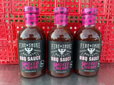 3 BOTTLES Fire & Smoke Society Smoked Cherry BBQ Sauce 20 oz Ribs Beef Pork