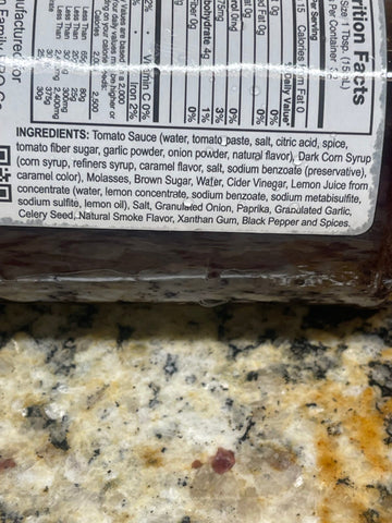 Nunn's Original Sweet BBQ Sauce, 16 oz