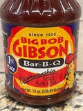 3 BOTTLES Big Bob Gibson Championship Red Sauce BBQ 19 oz Ribs