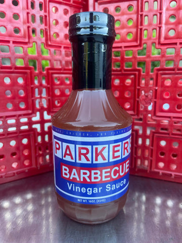 3 BOTTLES Parker's Barbecue Vinegar Sauce BBQ Dip Pork NC