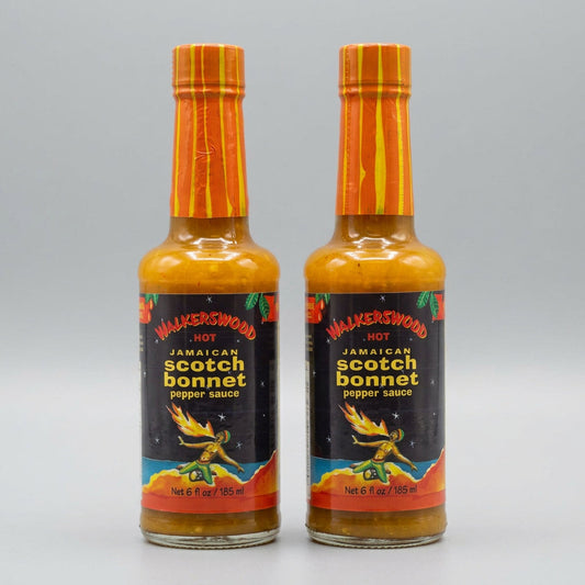 2 Bottles of Walkerswood Scotch Bonnet Pepper Sauce, 6 oz