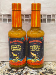 2 BOTTLES Walkerswood Scotch Bonnet Pepper Sauce 6 oz Jamaican Hot