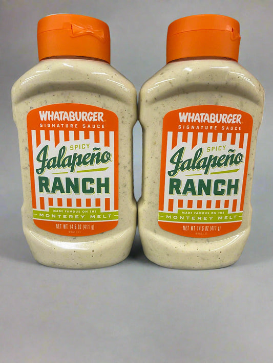 2 Bottles of Whataburger Patty Melt Sauce, 15.5 oz
