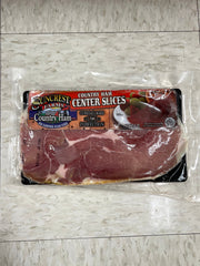 Suncrest Farms Old Fashioned Cured Country Ham Center Slices Pork NC