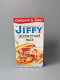 4 Boxes America's Favorite Jiffy Pizza Crust Mix 6.5 Oz Dough