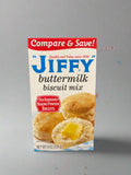 4 Boxes Old Fashioned Jiffy Buttermilk Biscuit Mix 8 Oz Dough