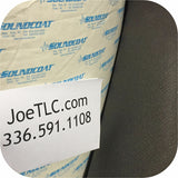 SOUNDCOAT 1/2"Acoustic SoundProofing Deadening Foam 56" x 150' Adhesive backing