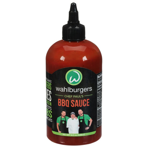 3 BOTTLES Wahlburgers BBQ Sauce 14.5 oz Squeeze Bottle Barbeque
