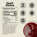 2 BOTTLES Organic Smash Kitchen Hot Honey BBQ Sauce 15 oz Barbecue
