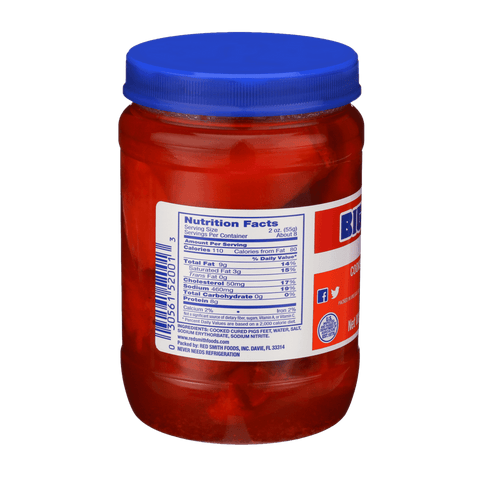 2 Jars Big John's Pickled Pig's Feet Cooked Sausage Wieners 16 oz