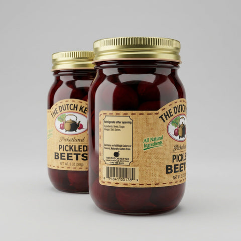 The Dutch Kettle Home Style Pickled Baby Beets, 16 oz