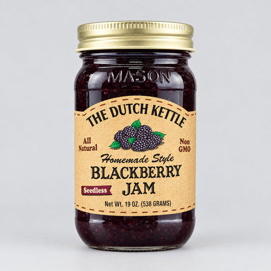 Dutch Kettle Seedless Blackberry Jam 19 oz