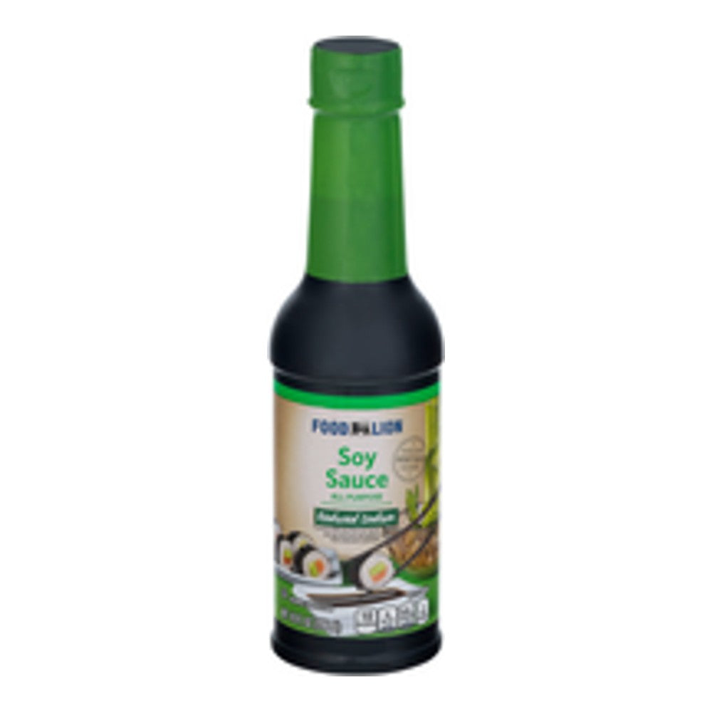 Food Lion Reduced Sodium All Purpose Soy Sauce, 10 oz