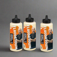 3 BOTTLES Guy Fieri's Flavortown Honey Mustard Sauce 12.5 oz Chicken Ham