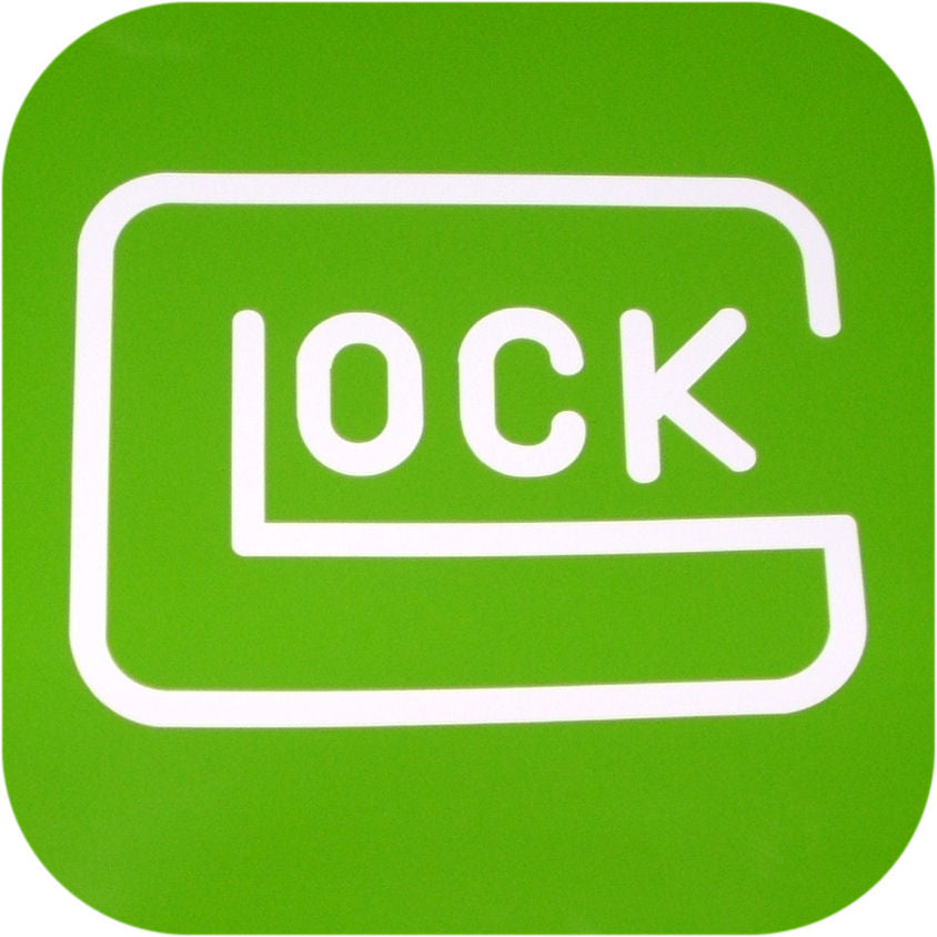 GLOCK Vinyl Sticker Pistol Gun 17 19 26 22 37 Baby 9 40 45 Holster Laser Trigger-0