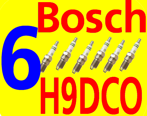 6 Spark Plug Mercedes Benz 190 300 e sel te 201 124 126