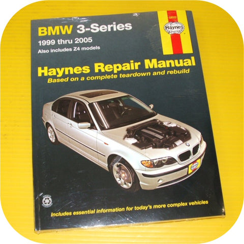 Repair Manual Book BMW E46 323 325 328 330 i ci owners