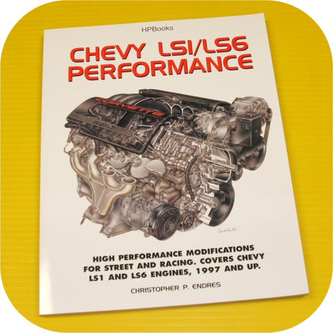 CHEVY LS1 LS6 Engine Performance Manual Camaro Corvette Intake Cylinder Head V8