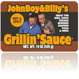 John Boy and Billy's Hot & Spicy Barbeque Sauce BBQ Dip