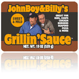 John Boy and Billy's Sweet & Mild Barbeque Sauce BBQ