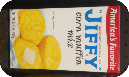 America's Favorite Jiffy Corn Muffin Mix 8.5 Oz Box Cornbread Fritters-0