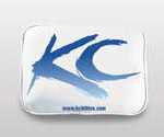 COVER - 6X9 RECT WHITE VINYL W/BLUE KC (PR)-0