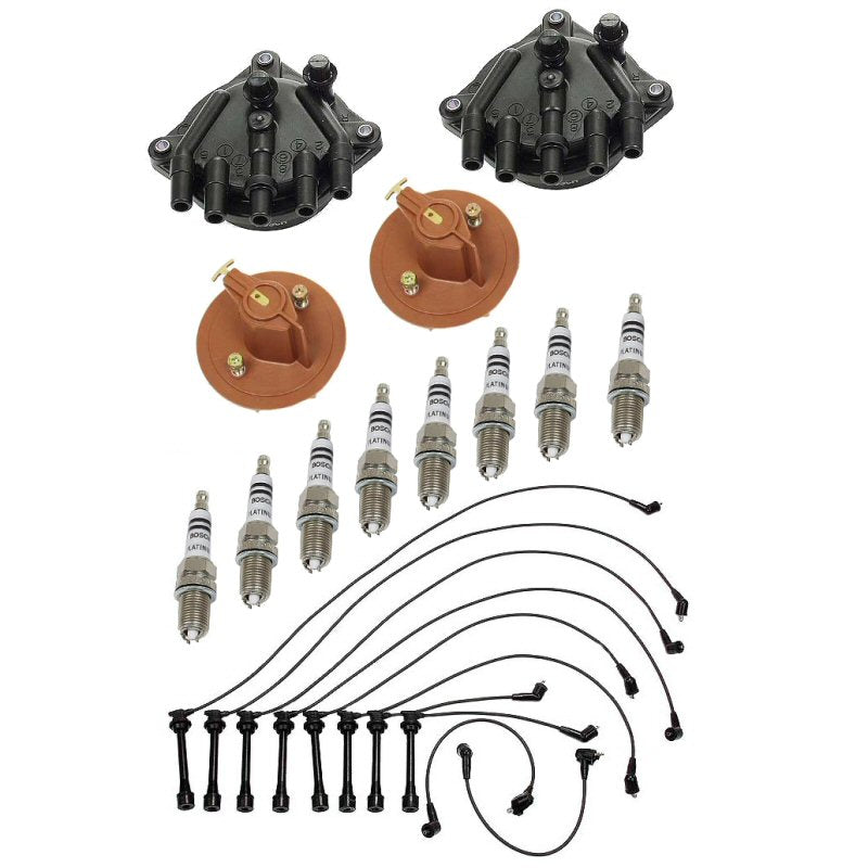 Tune Up Kit Lexus SC400 LS400 90-97 1UZFE Distributor Cap Rotor Plugs-0
