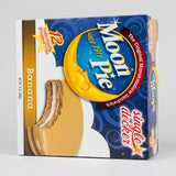 Dozen Single Decker Banana Moon Pie Graham Marshmallow MoonPie Cake Original