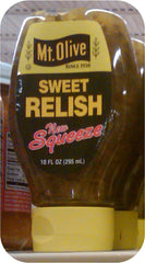 Mt Olive Sweet Pickle Relish 10 oz Hot Dog Sweet Cubes-0