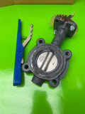 NIBCO 2 1/2" Butterfly Valve LD-3022-3 Lever Lock Handle 250 PSI 2.5"