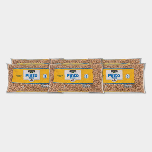6 Cans Clover Valley Pinto Beans, 16 oz