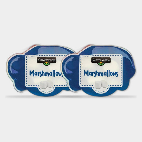 2 Bags Clover Valley Marshmallows, 10 oz