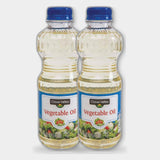 2 Bottles Clover Valley Vegetable Oil, 16 oz